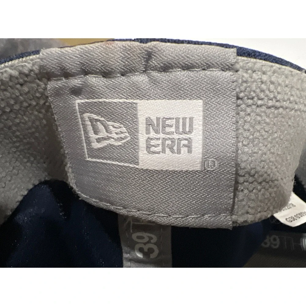 New Era New England Patriots Youth 39THIRTY Stretch Fit Hat Navy Grey G38